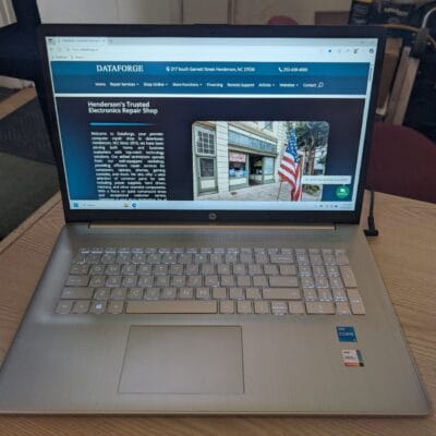 HP Laptop 17-CN1035CL i5-1155G7 12gb RAM 512gb NVMe 17.3 inch Windows 11 Home 4S324UA 5CG2028GYF