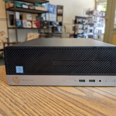 HP ProDesk 400 G6 SFF, i5-9500, 16gb RAM, 256gb NVMe, Windows 11 Pro, 7TY85UC MXL9374ZGJ