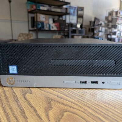 HP ProDesk 400 G6 SFF, i5-9500, 8gb RAM, 256gb NVMe, Windows 11 Pro, 8HX58UC Serial MXL93524DY