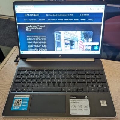 HP Laptop 15-dy1076nr, i5-1035G1, 16gb RAM, 512gb NVMe, 15.6 inch, Windows 11 Home, 7PD80UA 5CD9420TKR