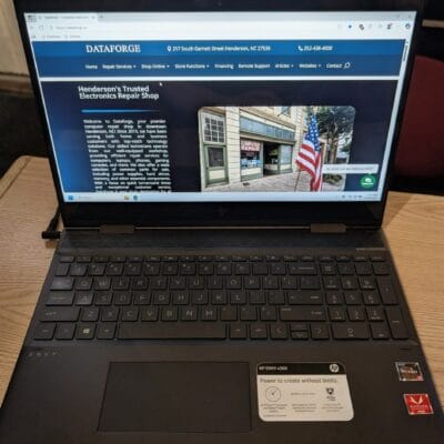 HP ENVY x360 Convertible 15-cp0053cl, Ryzen 5, 2500U, 8gb RAM, 256gb NVMe, 15.6 inch Touch Screen, Windows 11 Home, 6EH45UA 8CG9382SSY