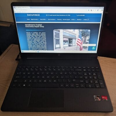 HP Laptop 15z-ef2000, Ryzen 5 5500U, 16gb RAM, 256gb NVMe, 15.6 inch, Windows 11 Home, 2J4V7AV 5CD2460JJJ