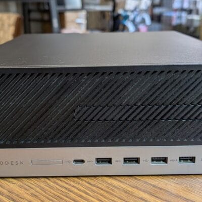 HP ProDesk 600 G5 SFF, i5-9500, 8gb RAM, 128gb NVMe, Windows 11 Pro, 8MZ50UP MXL00419FB