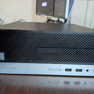 HP ProDesk 400 G6 SFF i5-9500 16gb RAM 256gb NVMe Windows 11 Pro 8HS58UC MXL9351S3Q