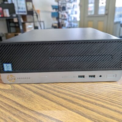 HP ProDesk 400 G6 SFF, i5-9500, 8gb RAM, 256gb NVMe, Windows 11 Pro, 85S58UC MXL9351SDQ