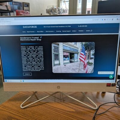 HP All-in-One 24-dd0117c, Ryzen 3 3250U, 8GB RAM, 256GBNVMe, 24", Windows 11 Home, 1K0D7AAR 8CC2222448