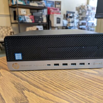 HP ProDesk 600 G5 SFF, i5-9500, 8gb RAM, 256gb NVMe, Windows 11 Pro, 7PR65UT MXL94153JY