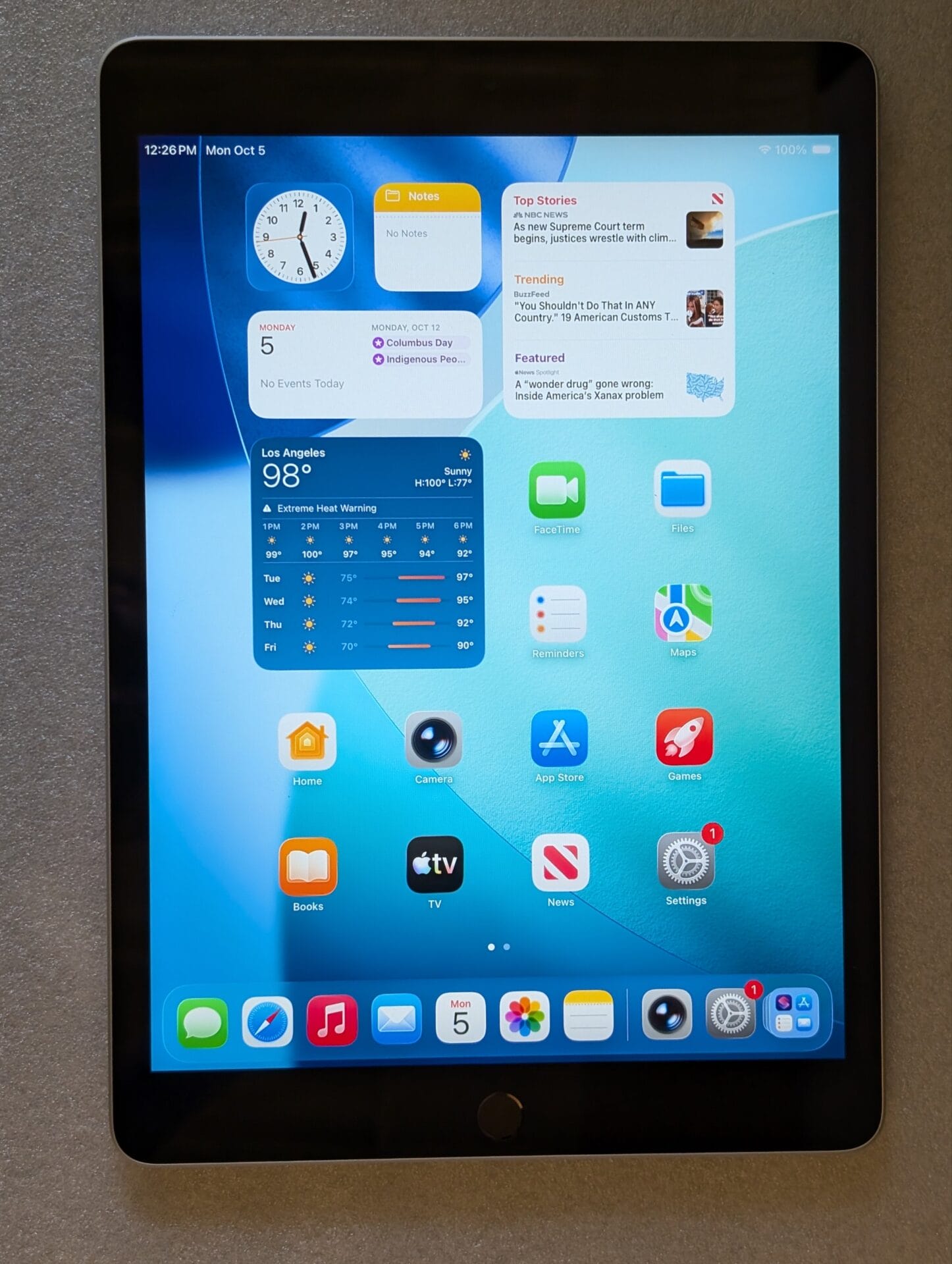 Apple iPad 9th Generation 64gb Wi-Fi MK2L3LL/A